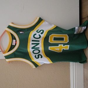Mitchell & Ness Seattle Supersonic Jersey(Large)